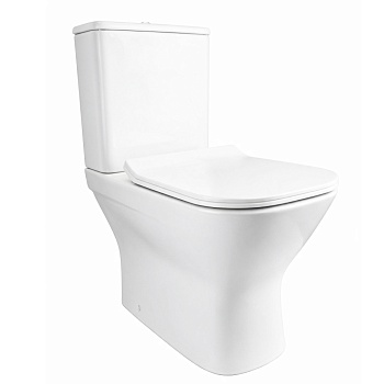 CS5305UQ-TK Унитаз Calypso компакт 640*350*800мм, торнадо, бел, сид-е быс-м, мик-т, дюр-т. гориз
