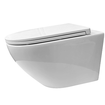CS53UQ-TK-M Унитаз подвесн 520*360*360мм, торнадо 3.0 ультратихий, крышка 2 кнопки