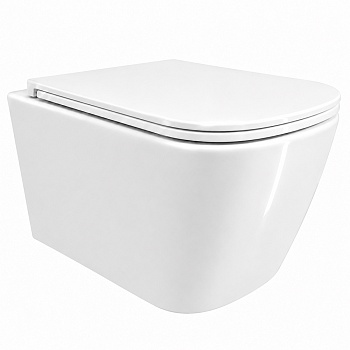 CS72UQ-TK-M Унитаз подвесн 510*350*350мм, торнадо 3.0 ультратихий, крышка 2 кнопки