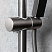 CS2470-9 Душевая стойка с тропическим душем  оружейная сталь