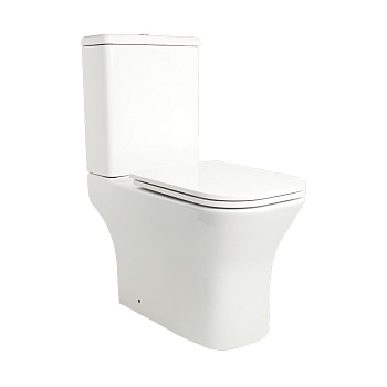 CS4852UQ-OK Унитаз Calypso компакт 650*350*830мм, торнадо, белый, сид-е быстр-м, мик-т, дюр-т. гориз
